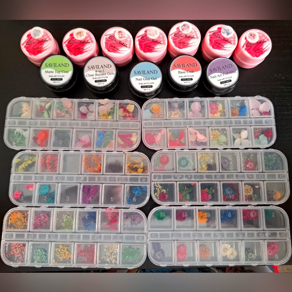 Nail art and gels